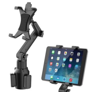 New Long Neck Adjustable Universal Car Tablet Phone Mount Bracket for Car Cup.