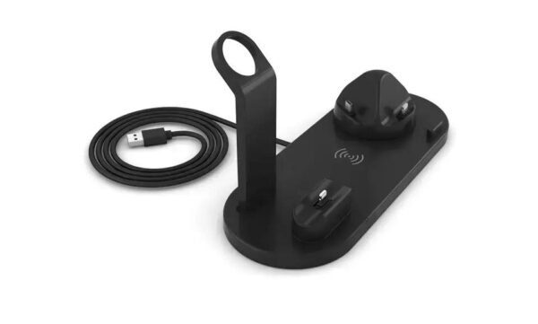 15W Dock Universal Charge 4 6 in 1 Fast Charger Stand Charging Wireless Charger 3in1 Station for iPhone AirPods IWatch Phone - Image 2
