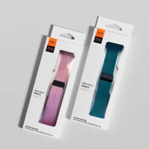 Watchbands for Apple Smart Watch Bands Straps Paper Box Package (4 colors for all Apple watches models)