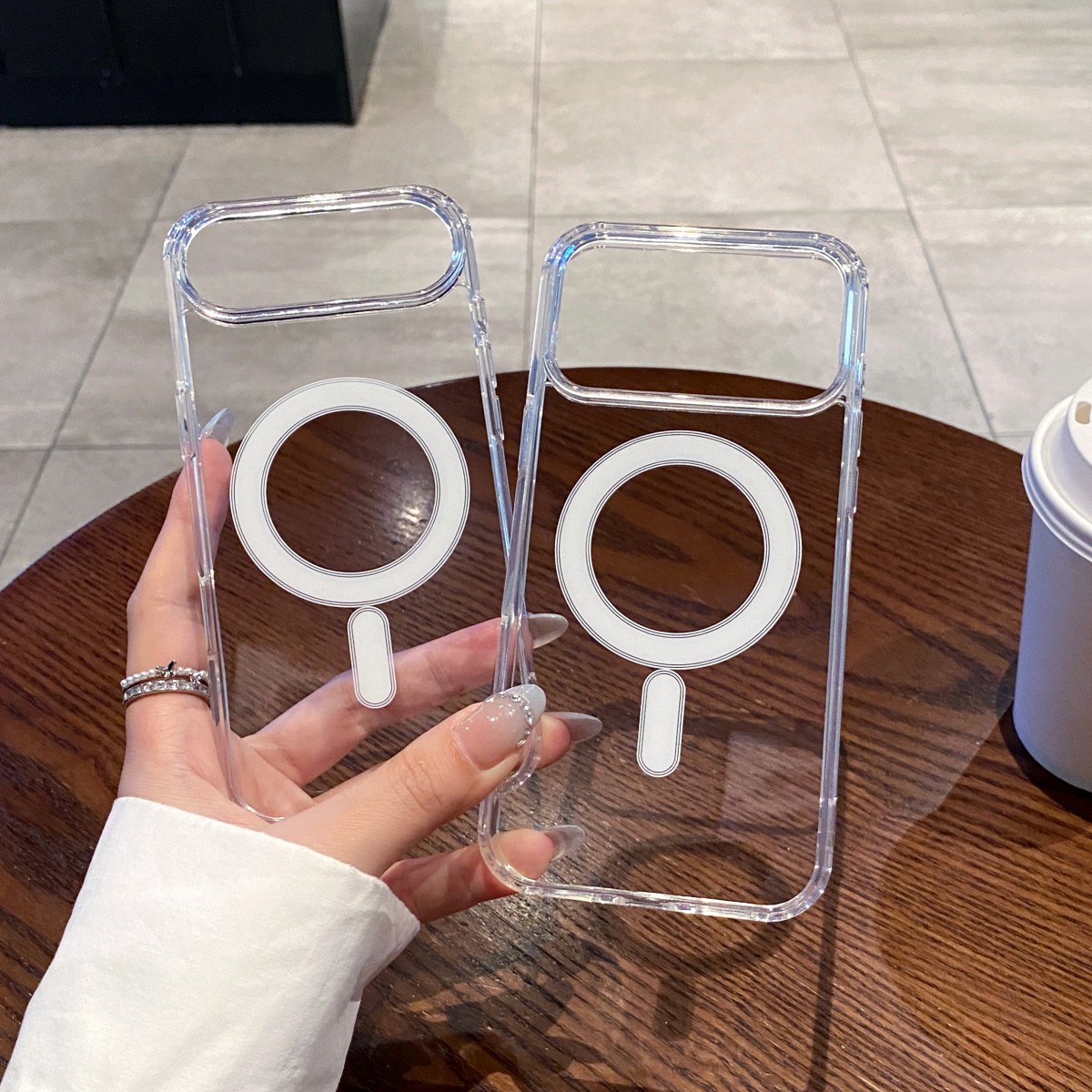 iPhone 17/17air/17Pro/17ProMax case transparent - Image 4